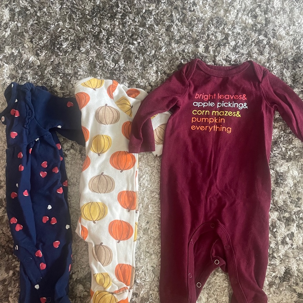 0-3 month girl sleepers